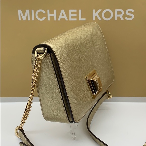 MICHAEL KORS LUNA SM CLUTCH XBODY LEATHER - Picture 2 of 16